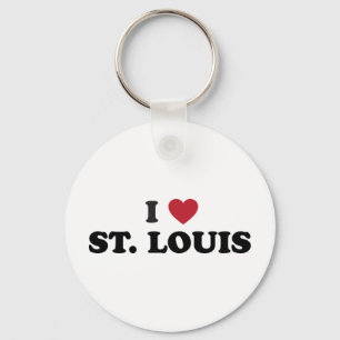 Ich liebe St. Louis Missouri Schlüsselanhänger