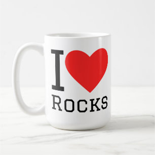Ich liebe Steine Kaffeetasse