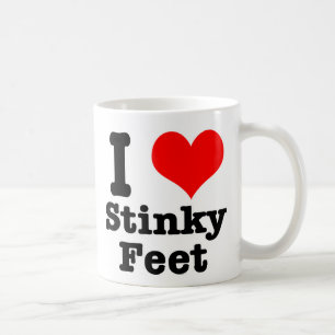 Ich liebe stinkende Füße Tasse
