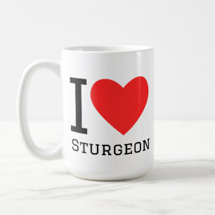 Ich liebe Stör Kaffeetasse