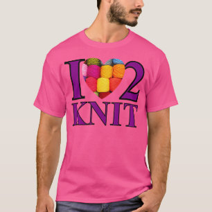 Ich liebe Stricken T-Shirt
