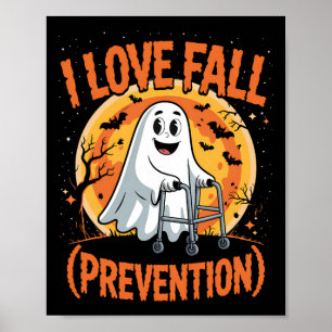 Ich liebe Sturzpräventions-Physiotherapie Hallowee Poster