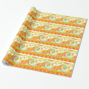 Ich liebe Surfen: Schöne Blumen mit cooler Textkun Geschenkpapier