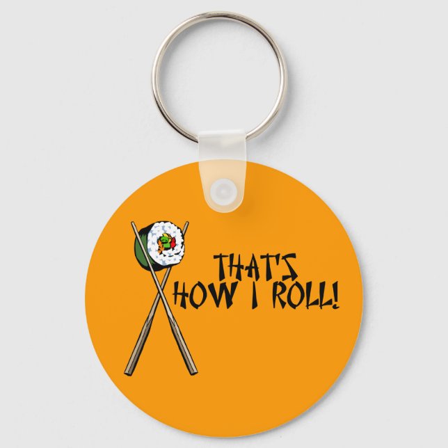 Ich Liebe Sushi! Schlüsselanhänger (Vorderseite)