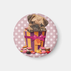 Ich Liebe Süßigkeiten Magnet