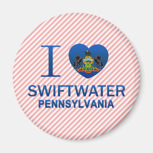 Ich liebe Swiftwater, PA Magnet