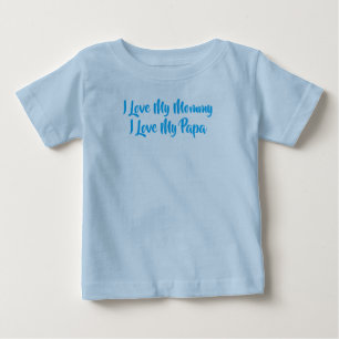 Ich Liebe T - Shirt meiner Familie Kleinkind