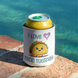 Ich liebe Taco Dienstag Dosenkühler