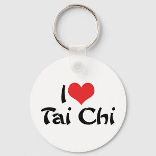 Ich liebe Tai Chi Schlüsselanhänger