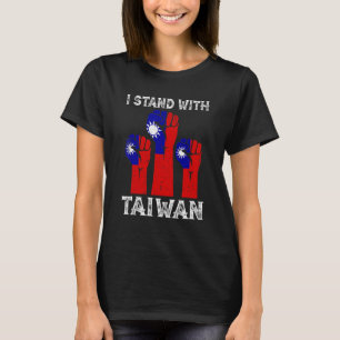 Ich liebe Taiwan-Flagge Taiwanesischer Stolz Ich s T-Shirt