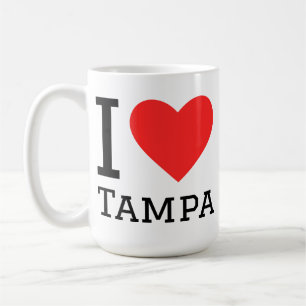 Ich liebe Tampa Kaffeetasse