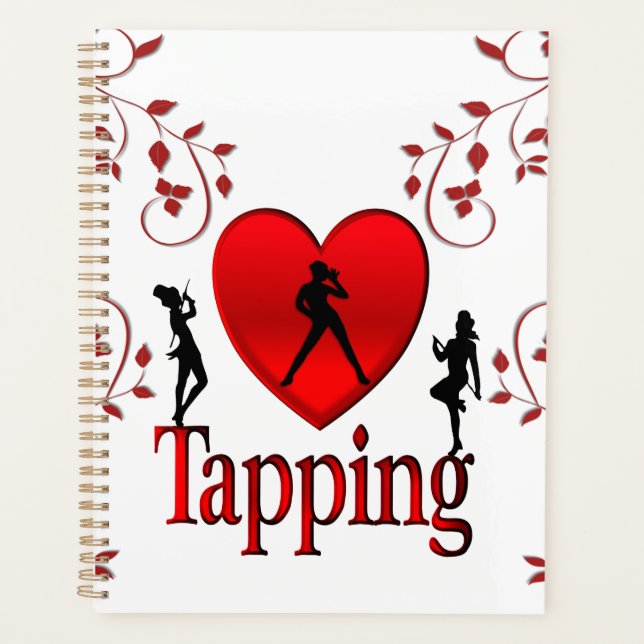 Ich liebe Tap Dance Planer (Vorderseite)