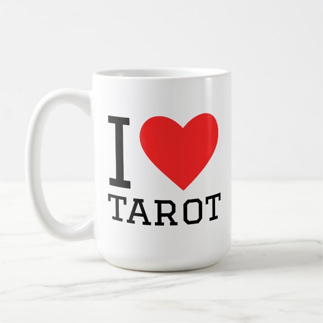 Ich liebe Tarot Kaffeetasse (Links)