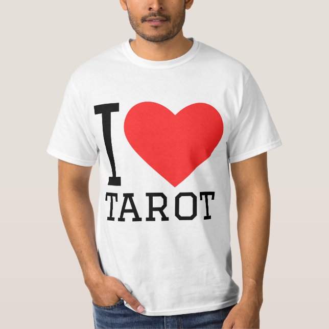 Ich liebe Tarot T-Shirt (Vorderseite)