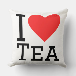 Ich liebe Tee Kissen