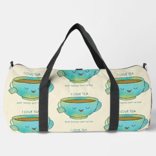 Ich liebe Tee, sowohl Kräutertee als auch verbalen Duffle Bag