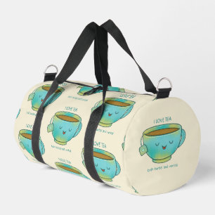 Ich liebe Tee, sowohl Kräutertee als auch verbalen Duffle Bag