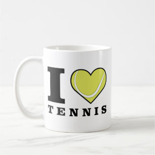 Ich liebe Tennis Kaffeetasse