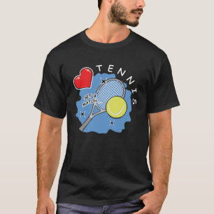 Ich liebe Tennis T-Shirt