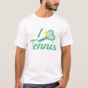 Ich liebe Tennis T-Shirt