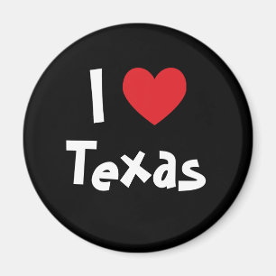 Ich liebe Texas Magnet