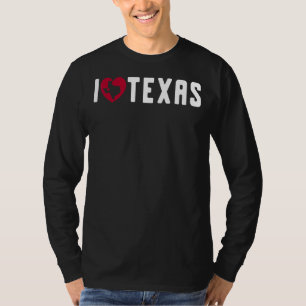 Ich Liebe Texas Proud Texan US Staat Patriotic Tex T-Shirt