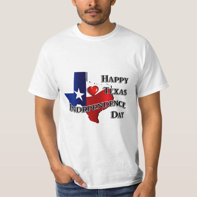Ich liebe Texas T-Shirt (Vorderseite)