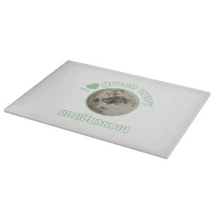 Ich Liebe Thai Green Curry ... Thailand Street Foo Schneidebrett