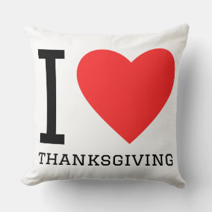Ich liebe Thanksgivings  Kissen