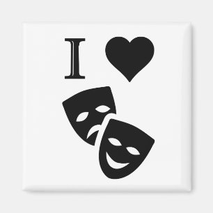 Ich liebe Theater Magnet