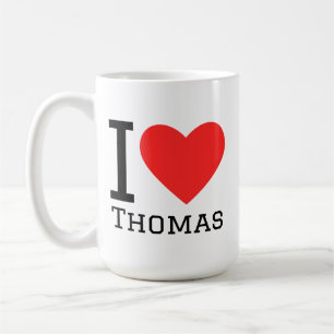 Ich liebe Thomas Kaffeetasse