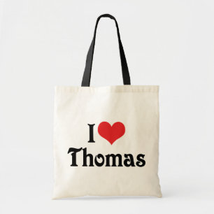 Ich liebe Thomas Tragetasche