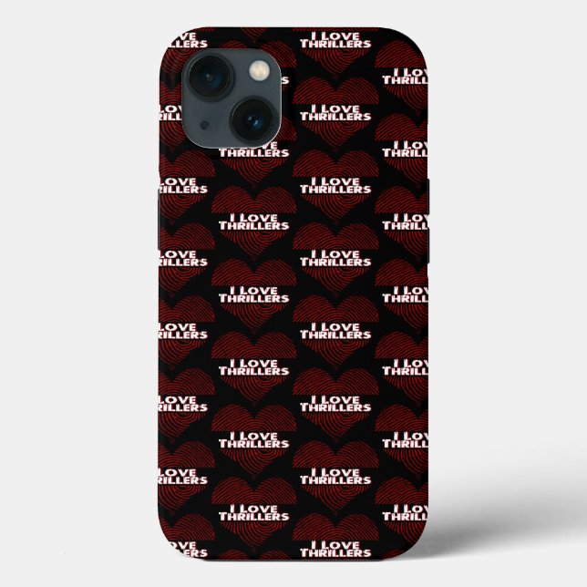 Ich liebe Thriller   Case-Mate iPhone Hülle (Rückseite)