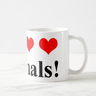 Ich Liebe Tiere! Tasse