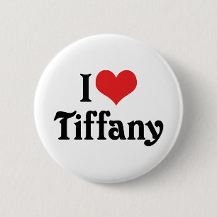 Ich liebe Tiffany Button