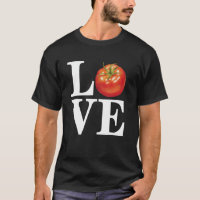 Ich liebe Tomaten Lustiger Bauer Gemüse Gartenarbe