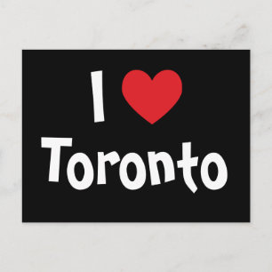 Ich liebe Toronto Postkarte