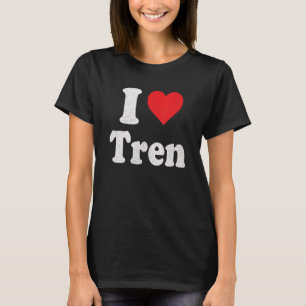 Ich liebe Tren Distressed Retro Vintage Design_3 T-Shirt