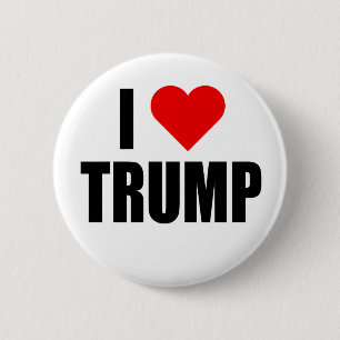 "ICH LIEBE-TRUMPF" 1,25 Zoll Button