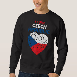 Ich Liebe Tschechien stolz Tschechien zu sein Sweatshirt