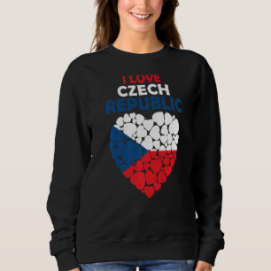 Ich Liebe Tschechien stolz Tschechien zu sein Sweatshirt