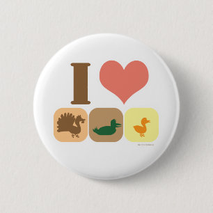 Ich Liebe Turducken! Button