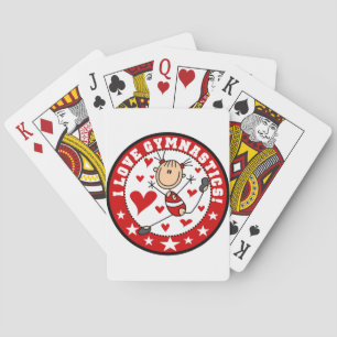 Ich liebe Turnen Spielkarten