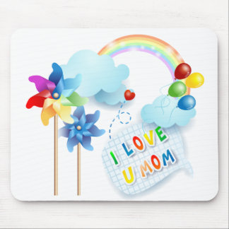 Ich Liebe U Mama Mousepad