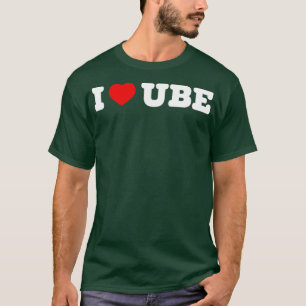 Ich Liebe Ube Lila Yam für Ube Liebhaber T-Shirt