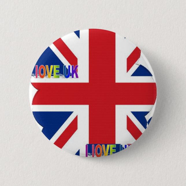 ICH LIEBE UK BUTTON (Vorderseite)
