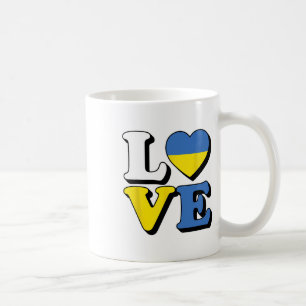 Ich liebe Ukraine Reise Souvenir Urlaub Ukrainisch Kaffeetasse