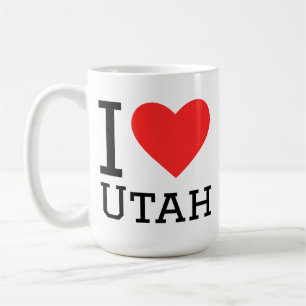 Ich liebe Utah Kaffeetasse