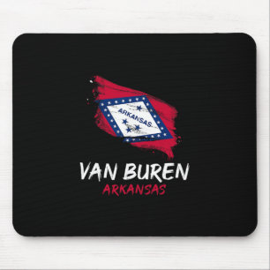 Ich liebe Van Buren Arkansas Splatter Trip Urlaub  Mousepad