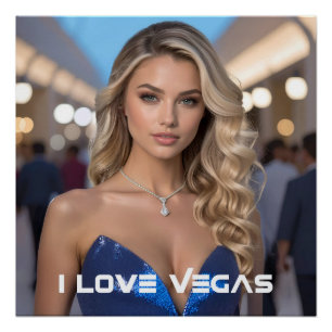 ICH LIEBE VEGAS POSTER